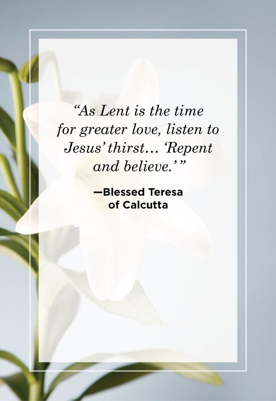 33) Blessed Teresa of Calcutta