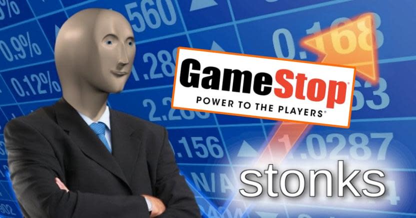 GameStop y sus acciones van al alza