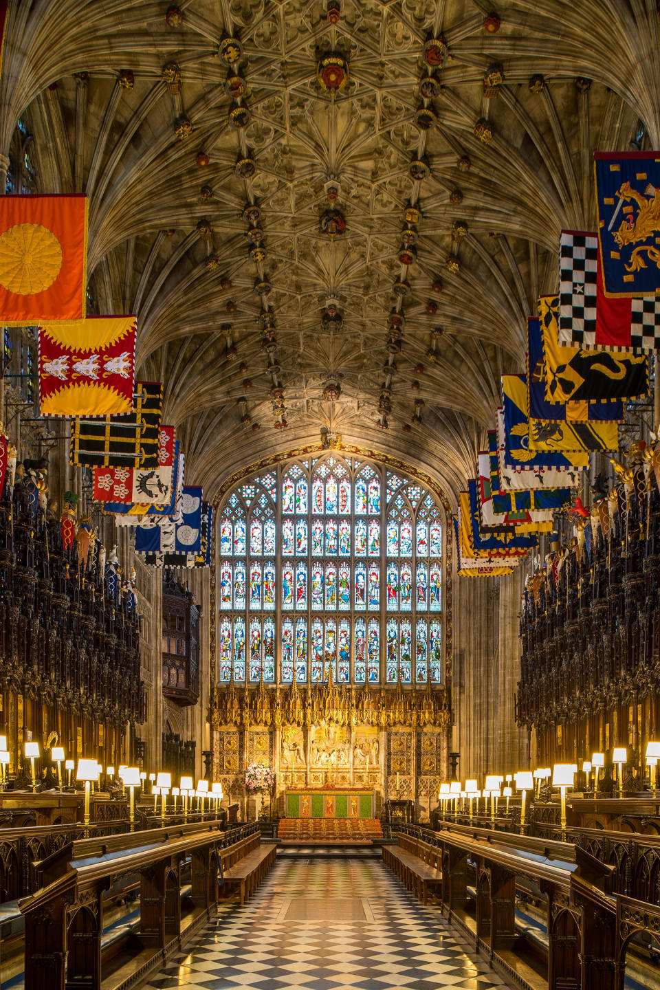 <p>Kensington Palace shared a glimpse inside the intimate chapel where <a rel="nofollow noopener" href="http://people.com/tag/prince-harry" target="_blank" data-ylk="slk:Prince Harry;elm:context_link;itc:0;sec:content-canvas" class="link ">Prince Harry</a> and <a rel="nofollow noopener" href="http://people.com/tag/meghan-markle/" target="_blank" data-ylk="slk:Meghan Markle;elm:context_link;itc:0;sec:content-canvas" class="link ">Meghan Markle</a> will <a rel="nofollow noopener" href="http://people.com/royals/prince-harry-engaged-meghan-markle/" target="_blank" data-ylk="slk:exchange vows;elm:context_link;itc:0;sec:content-canvas" class="link ">exchange vows</a> — and the stunning hall where they will celebrate with guests following the ceremony.</p>