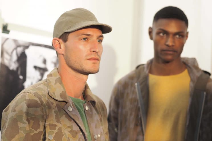 Nigel Cabourn SS18 at London Fashion Week Men’s [Photo: Yahoo Style UK/Sabrina Carder]