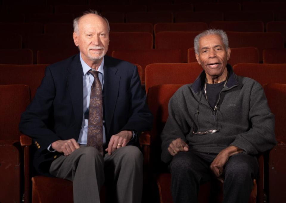 Paul Mohai (left) and Bunyan Bryant <br>(Source: Dave Brenner at the University of Michigan School for Environment and Sustainability)