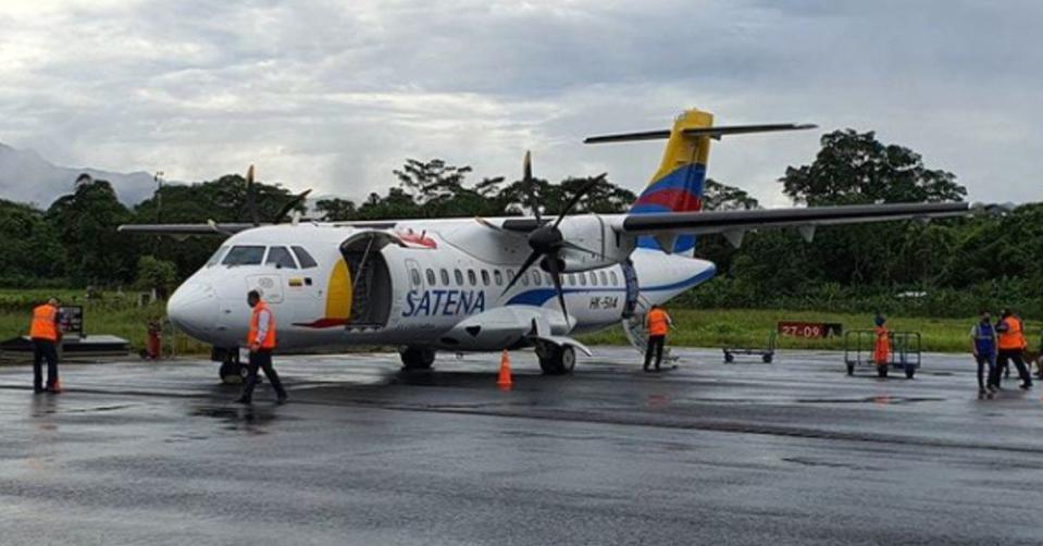 Satena busca operar aviones que deja Ultra Air. Imagen: Cortesía Satena.