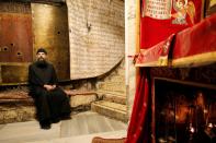 Nativity Church reopens as Palestinians ease coronavirus restrictions, in Bethlehem