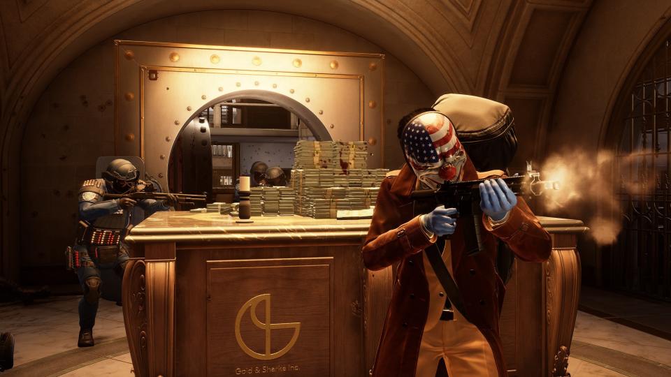 Promotional screenshot of Payday 3 gameplay