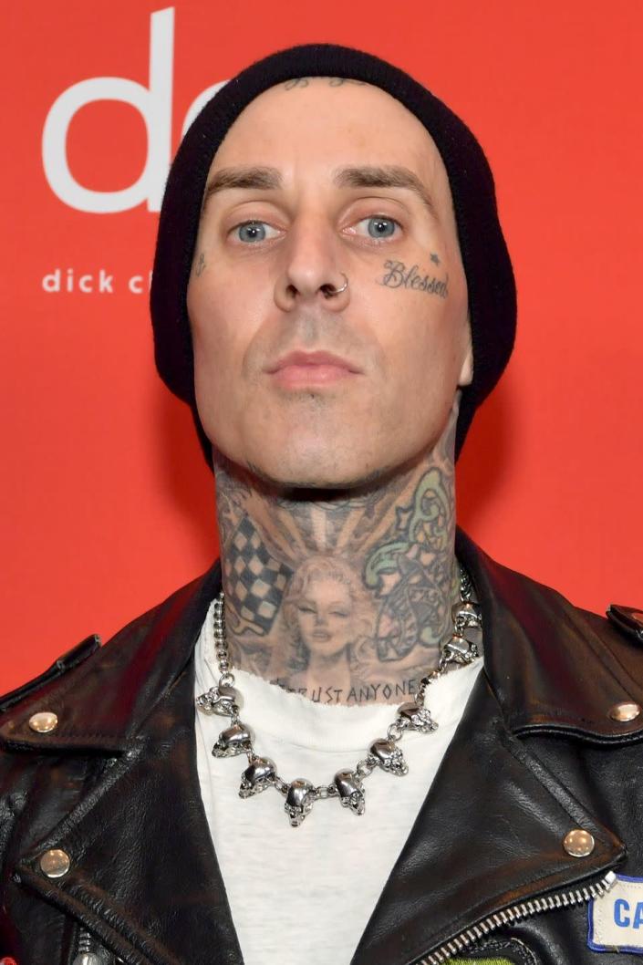 <p>The Blink-182 drummer has Barker has been vegan since 2009. He's also behind a vegan CBD line <a href="https://go.redirectingat.com?id=74968X1596630&url=https%3A%2F%2Fwww.barkerwellness.com%2F&sref=https%3A%2F%2Fwww.menshealth.com%2Fnutrition%2Fg38027901%2Fvegan-celebrities%2F" rel="nofollow noopener" target="_blank" data-ylk="slk:Barker Wellness" class="link rapid-noclick-resp">Barker Wellness</a>, previously telling <em><a href="https://www.menshealth.com/entertainment/a36343468/travis-barker-interview-plane-crash-cbd-products/" rel="nofollow noopener" target="_blank" data-ylk="slk:Men's Health" class="link rapid-noclick-resp">Men's Health</a></em> he's used CBD to deal with the stress of his tours.</p><p>“Honestly, ever since I found this way of eating I have endless amounts of energy,” Barker told <a href="https://www.mensjournal.com/entertainment/blink-182s-travis-barker-why-im-vegan-w473107/" rel="nofollow noopener" target="_blank" data-ylk="slk:Men's Journal" class="link rapid-noclick-resp">Men's Journal</a>. “I can go all day, and after it all I never find myself getting tired. </p>