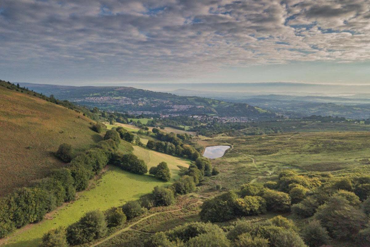 The Torfaen landscape, taken from the hills near Cwmbran. Picture: South Wales Argus Camera Club member Neil Wildy <i>(Image: Neil Wildy)</i>