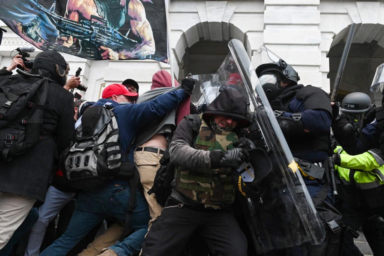 Image: Riot at the Capitol (Roberto Schmidt / AFP - Getty Images)