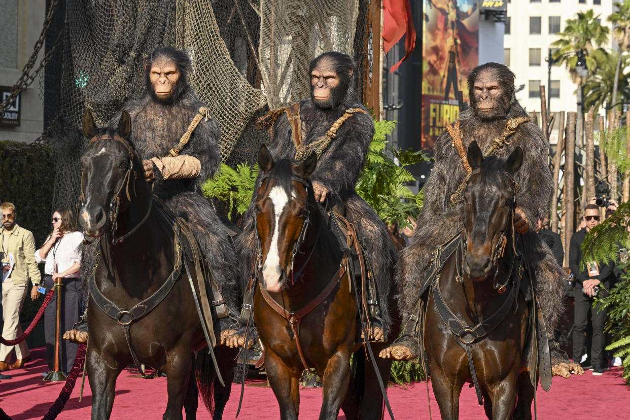 Atmosphere at the premiere of "Kingdom of the Planet of the Apes" held at the TCL Chinese Theatre IMAX on May 2, 2024 in Los Angeles, California.