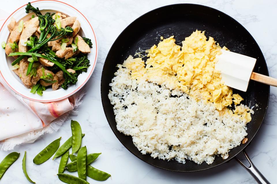 Follow these tips and—in less time than it takes to get delivery—you can make a batch of fresher, tastier, and healthier fried rice at home.