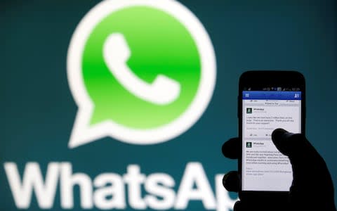 WhatsApp is an encrypted chat app - Credit: Reuters