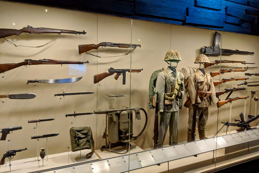 <b>Photo: patrick d./<a href="https://yelp.com/biz_photos/the-national-wwii-museum-new-orleans?utm_campaign=7dab780a-7e31-4e3b-b56f-70f88c4c3c79%2Cc0d4bce9-651c-471a-9245-f27f1f95d326&utm_medium=81024472-a80c-4266-a0e5-a3bf8775daa7" rel="nofollow noopener" target="_blank" data-ylk="slk:Yelp;elm:context_link;itc:0;sec:content-canvas" class="link ">Yelp</a></b>