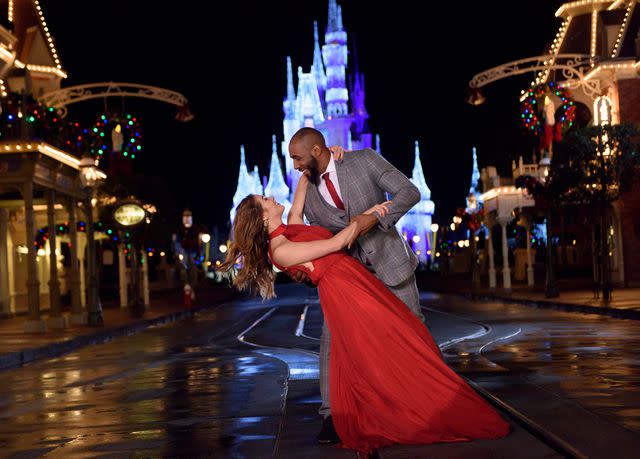 Todd Anderson via Getty Stephen "tWitch" Boss and wife Allison