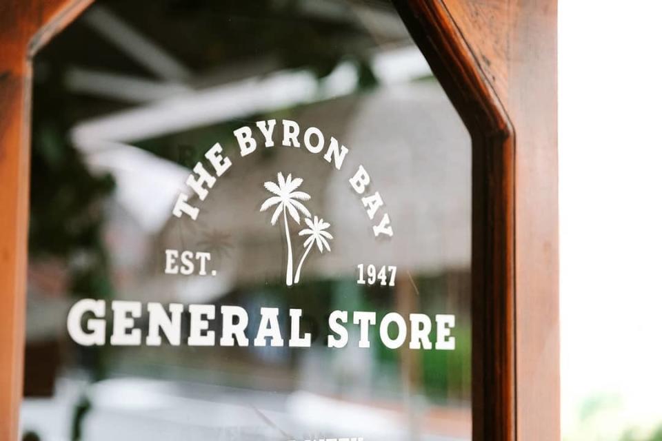 The Byron Bay General Store sign