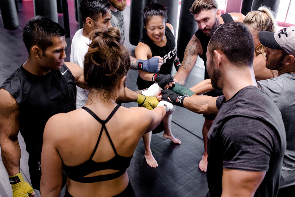 UFC GYM is slated to open at The Plaza at Woodbridge in the fall.