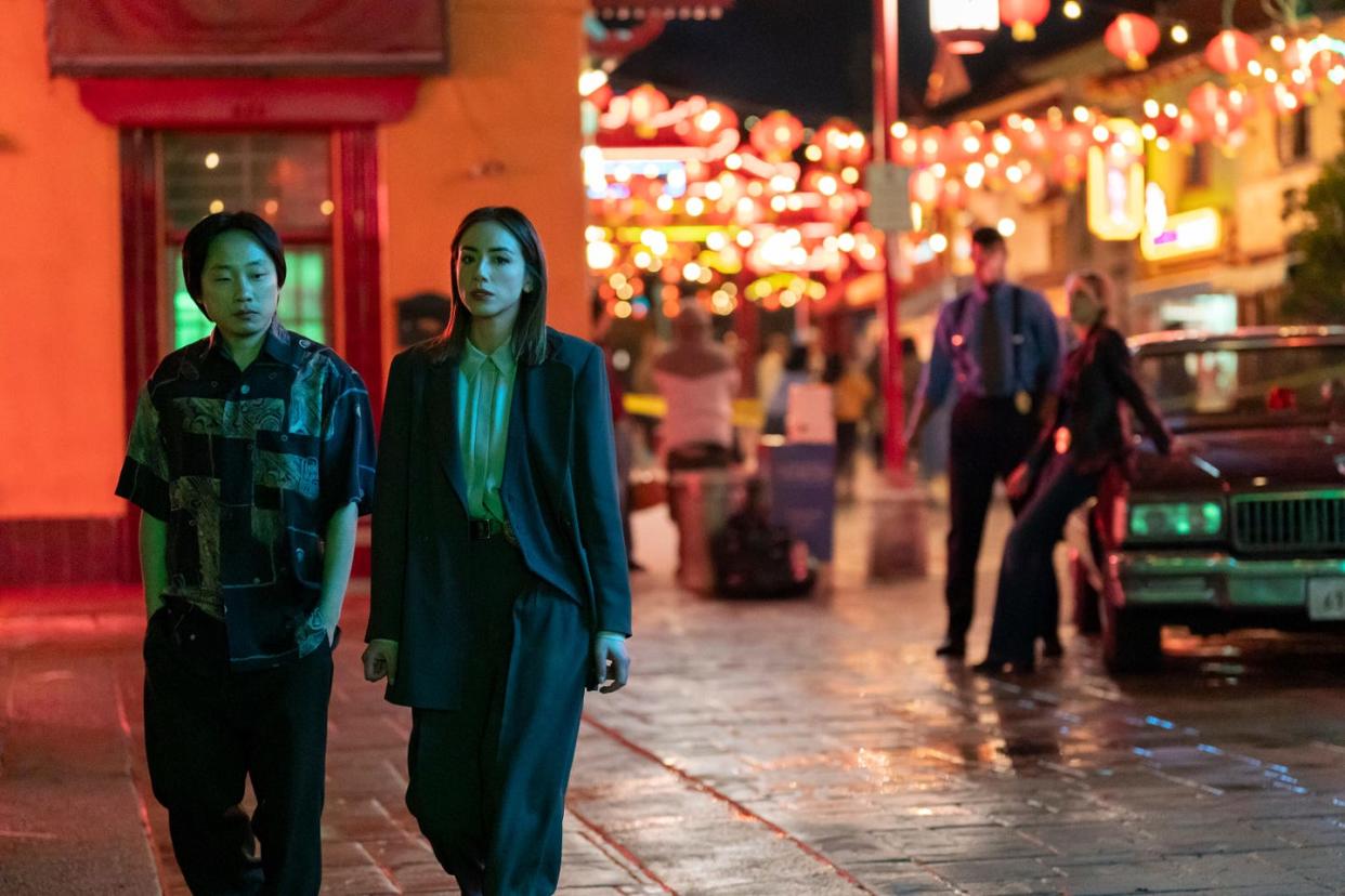 interior chinatown follows the story of willis wu, a background character trapped in a police procedural trying to find his way into the larger story and along the way discovering secrets about the strange world he inhabits and his family's buried history disneymike taingjimmy o yang, chloe bennet