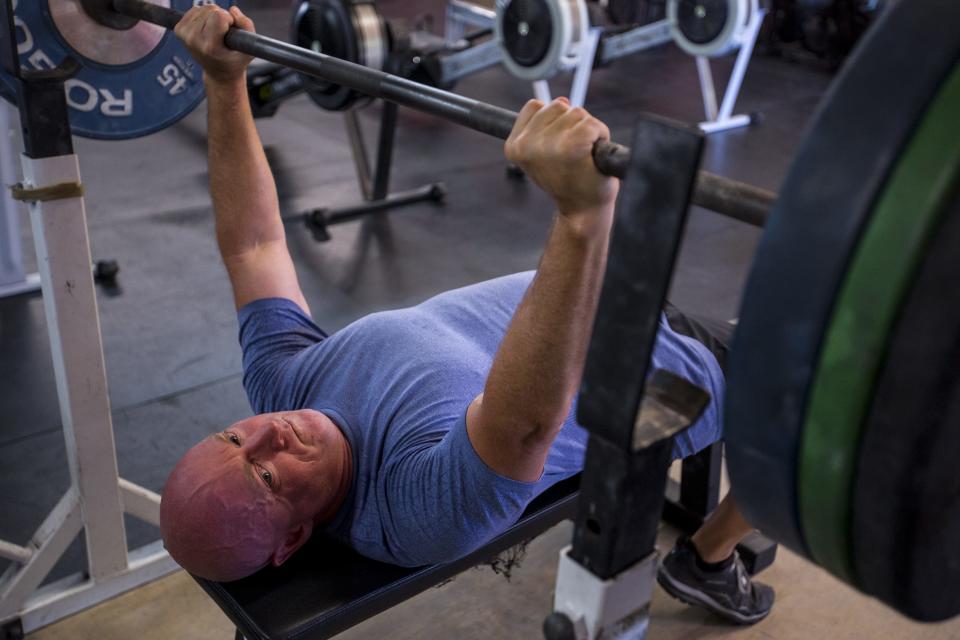 Mark Kelly says the threats toward Gabby Giffords haven't stopped since the former congresswoman was shot at a constituent event near Tucson in 2011.