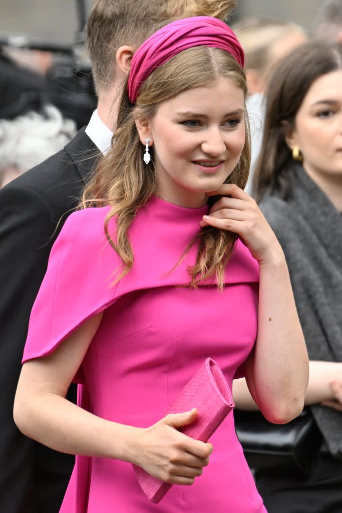 Princess Elisabeth in her Pastel Dress