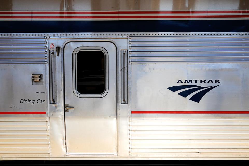 Amtrak train