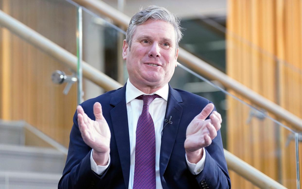 Sir Keir Starmer has rejected the idea of the SNP using the next general election as a 'de facto' referendum on Scottish independence - Danny Lawson/PA