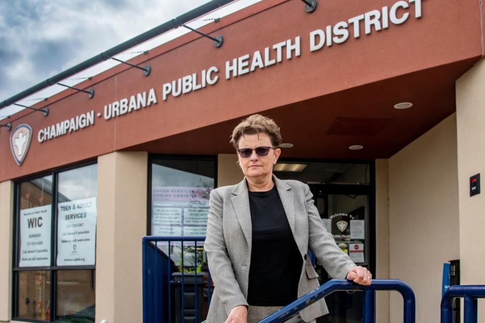 Julie Pryde, director of the Champaign County Public Health district in Illinois, is ramping up her office's efforts against the virus.