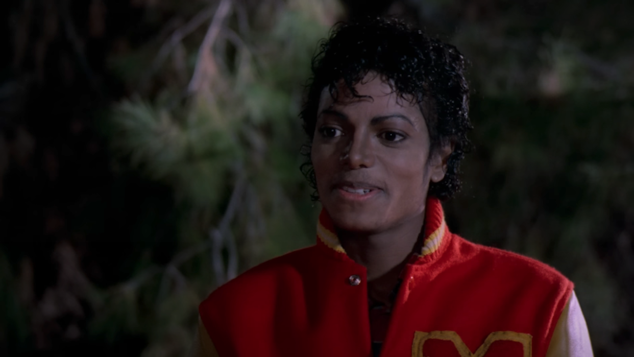  Michael Jackson in Thriller. 