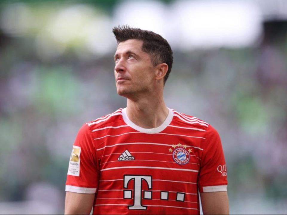 Lewandowski looks set to leave Bayern Munich this summer (AFP via Getty Images)