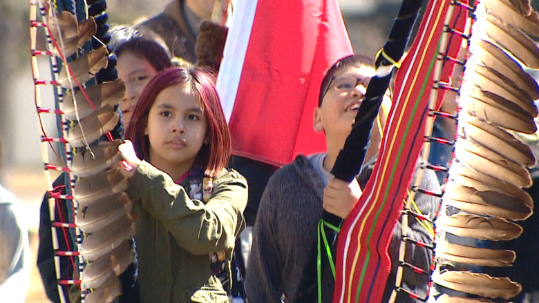 Calgary students step toward reconciliation with symbolic walk