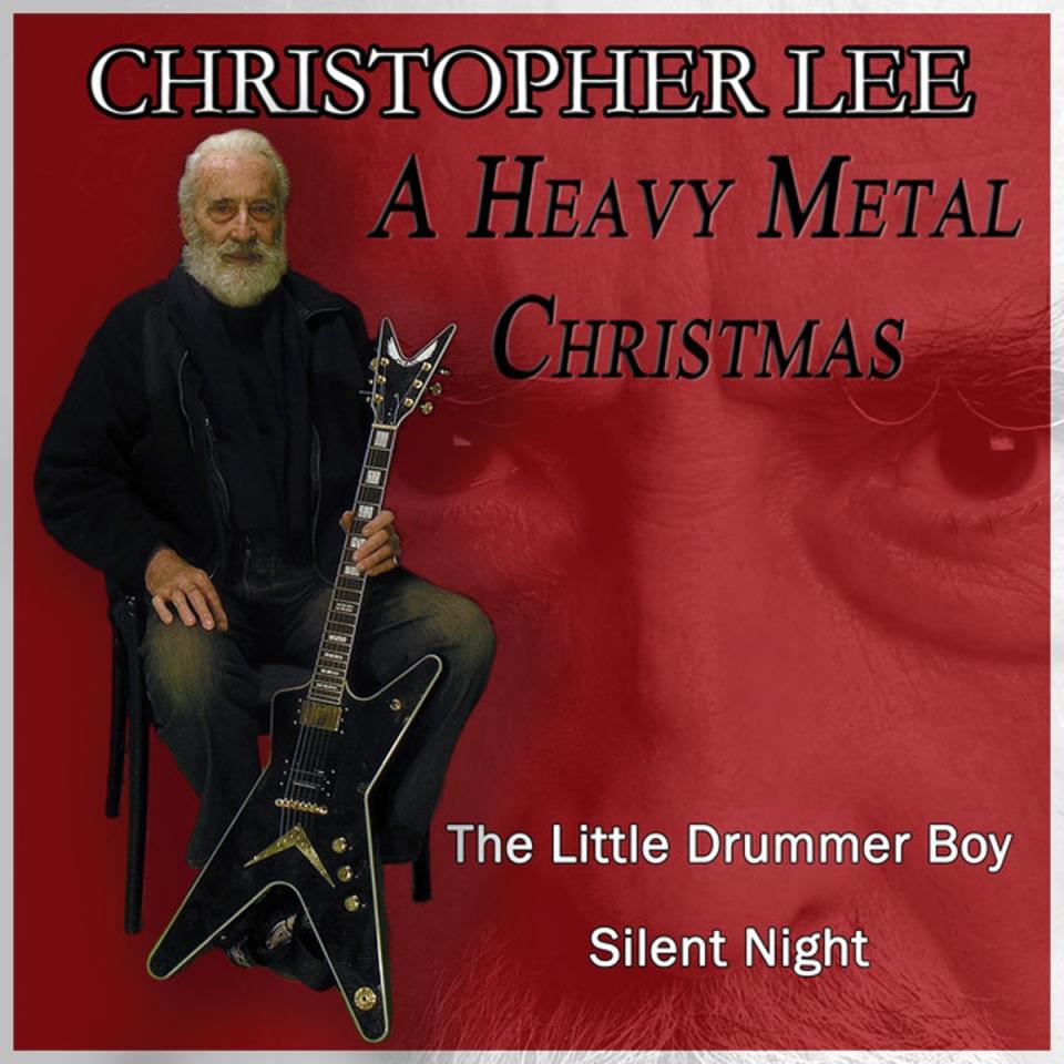 Not-so silent night: Christopher Lee’s notorious festive record ‘A Heavy Metal Christmas’ (Charlemagne Productions Ltd)