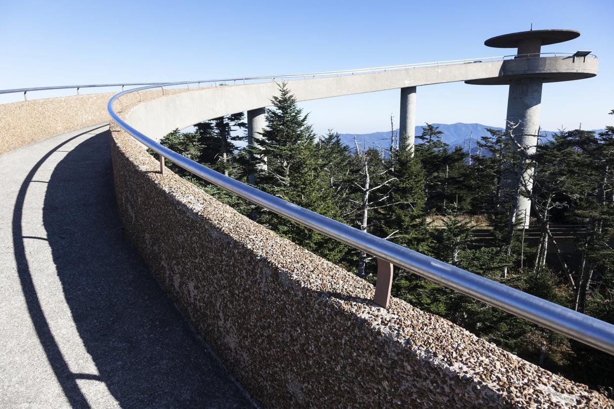 Clingmans Dome in Great Smoky Mountains National Park, TN