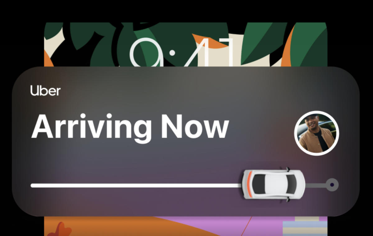 Uber mette un tracker di volo sulla schermata di blocco dell’iPhone