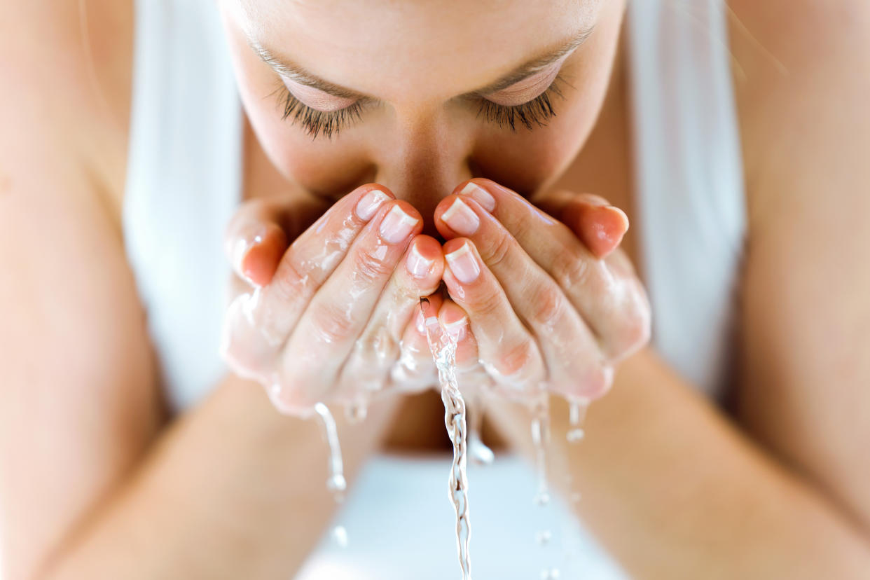 How often should you wash your face? Experts weigh in on what's too much — and too little — in terms of cleansing. (Photo: Getty Images)