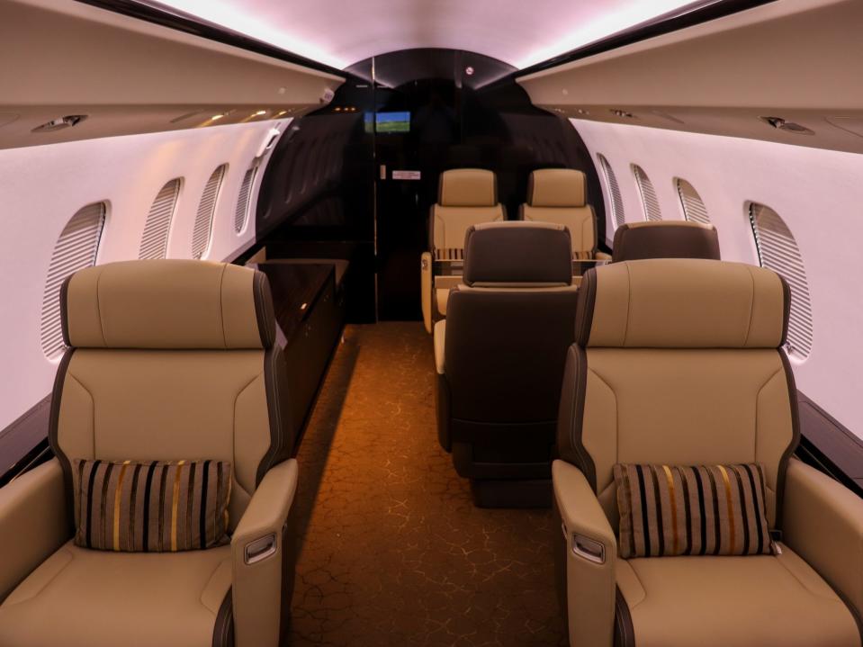 Bombardier Global 6500 private jet