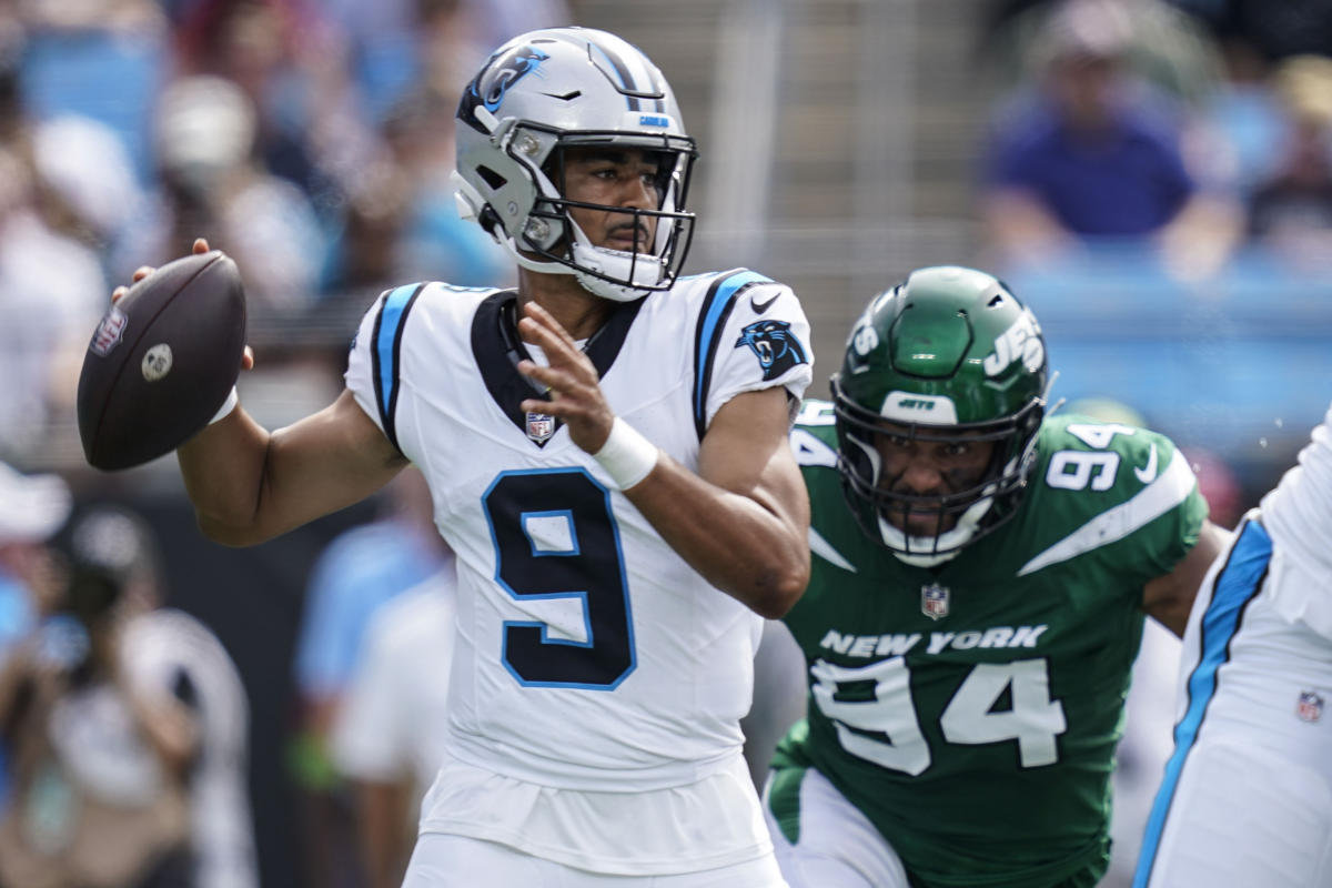 Panthers' Bryce Young limited to 21 yards in preseason debut as