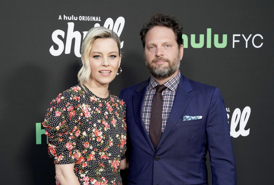 Elizabeth Banks and Max Handelman are seen at a "Shrill" screening on May 22, 2019