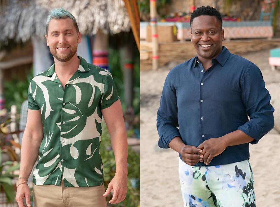 Bachelor in Paradise hosts, Lance Bass, Tituss Burgess