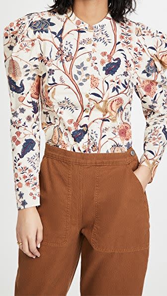 <p><strong>Ulla Johnson</strong></p><p>shopbop.com</p><p><strong>$245.00</strong></p><p><a href="https://go.redirectingat.com?id=74968X1596630&url=https%3A%2F%2Fwww.shopbop.com%2Fharriet-blouse-ulla-johnson%2Fvp%2Fv%3D1%2F1506096676.htm&sref=https%3A%2F%2Fwww.townandcountrymag.com%2Fstyle%2Fg35279079%2Fella-emhoff-meena-harris-prairie-dress-inauguration%2F" rel="nofollow noopener" target="_blank" data-ylk="slk:Shop Now;elm:context_link;itc:0;sec:content-canvas" class="link ">Shop Now</a></p>