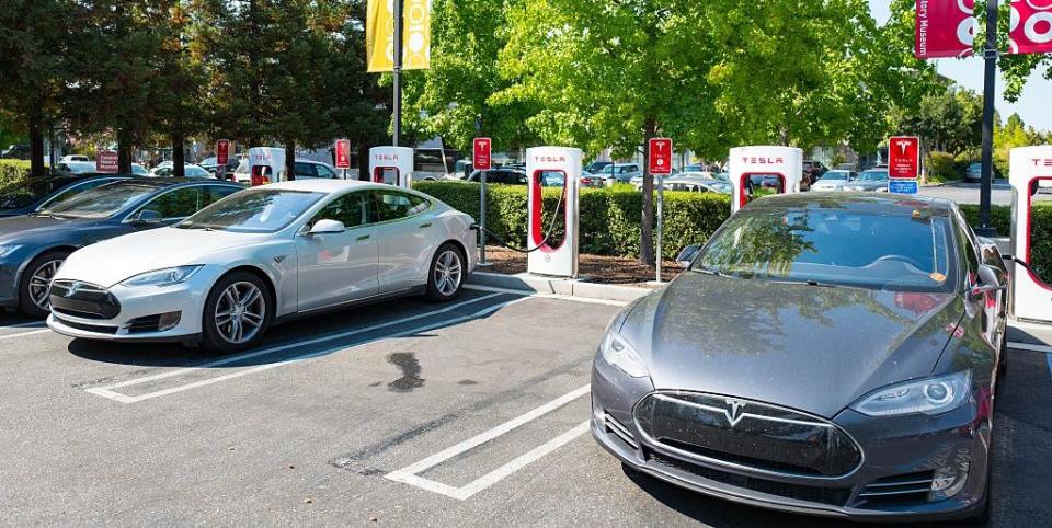 tesla supercharger