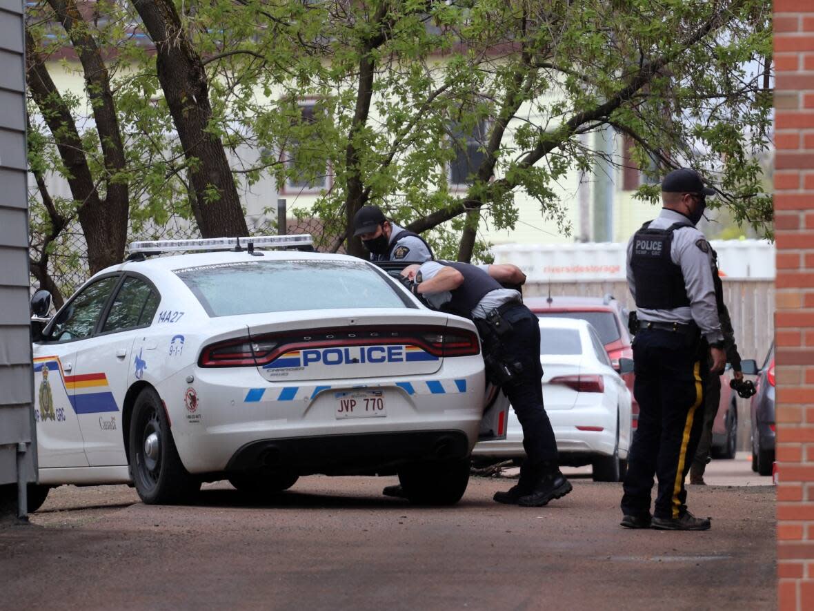 Moncton is weighing a recommendation to add 25 more Codiac Regional RCMP officers, bringing the force to 172 officers.  (Shane Magee/CBC - image credit)