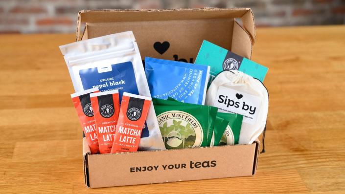 Best personalized gifts: Sips By Tea Subscription Box