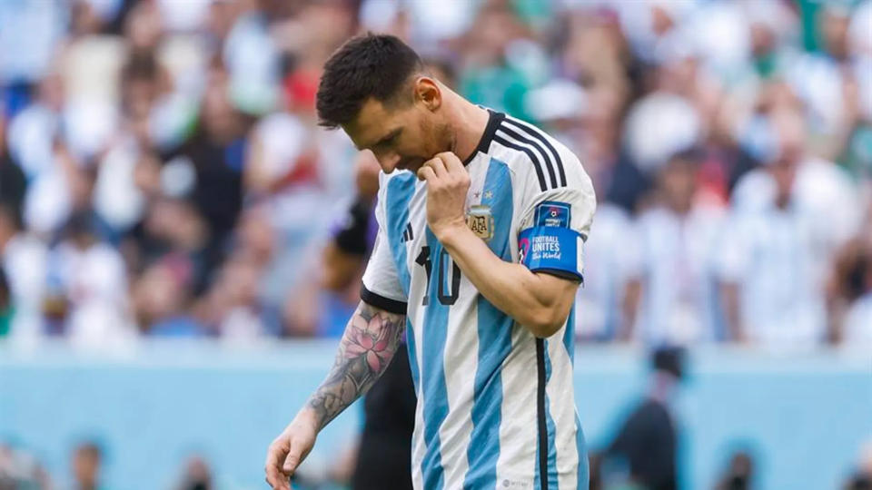 Quienes acertaron la derrota de Argentina en su debut en Qatar obtuvieron 30 veces su apuesta