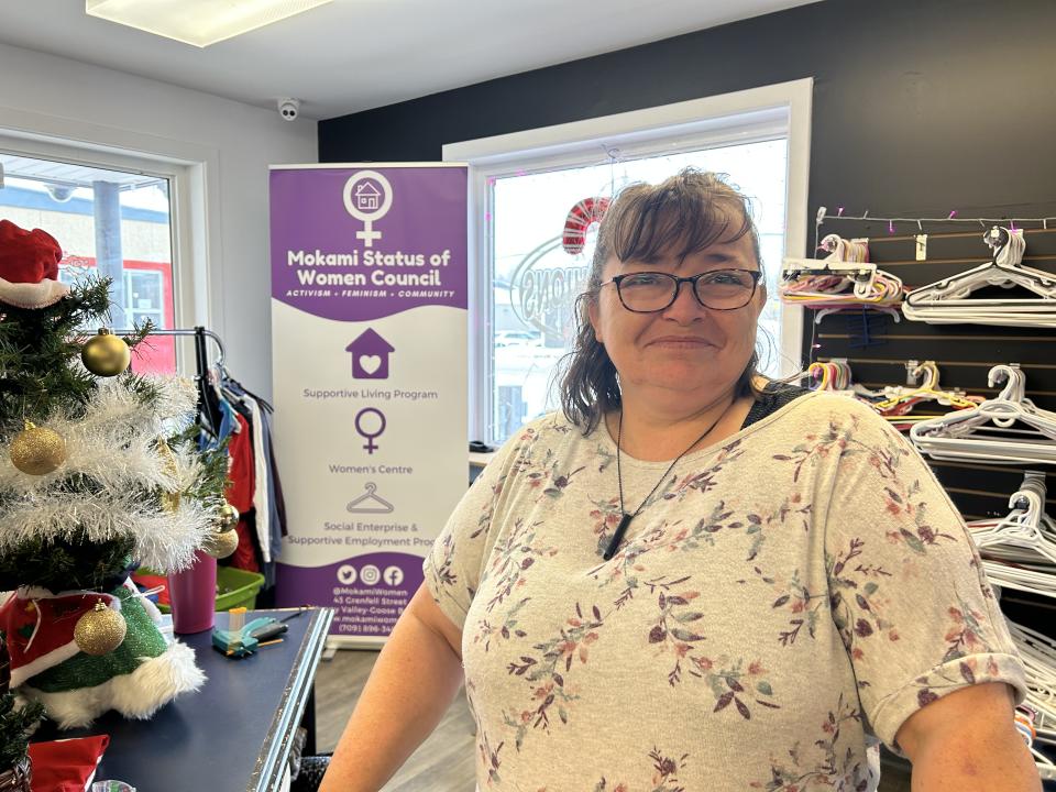 Patti Maloney is the Supportive Employment Program Coordinator at the Mokami Status of Women Council MSWC’s social enterprise is a thrift store called Thrifty Fashions that provides supportive employment opportunities for youth in Happy Valley- Goose Bay.