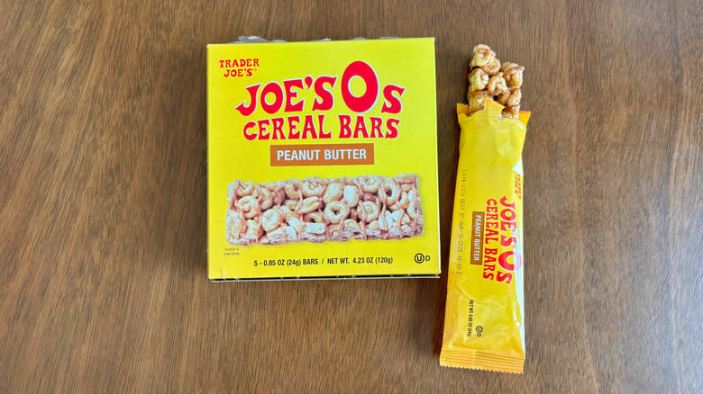 Trader Joe's peanut butter cereal bars