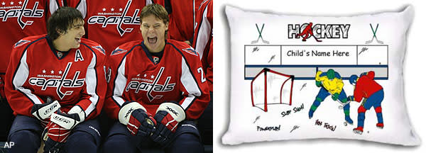 Bruins Personalized Hockey Pillowcase Team Jersey Pillow 