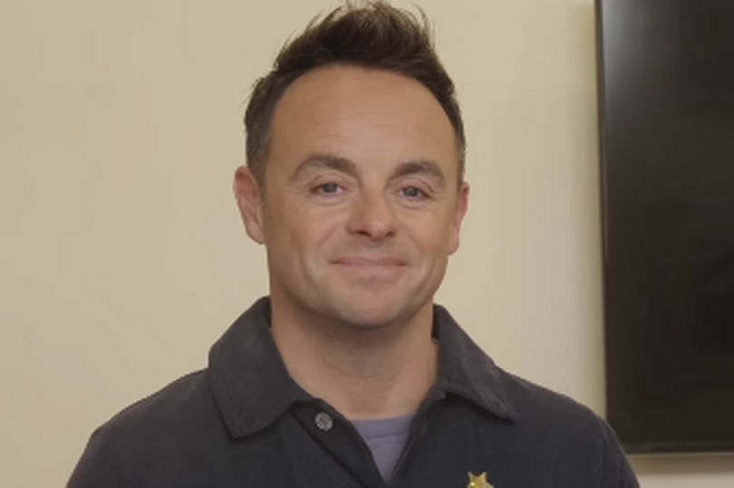 Ant McPartlin in a classroom