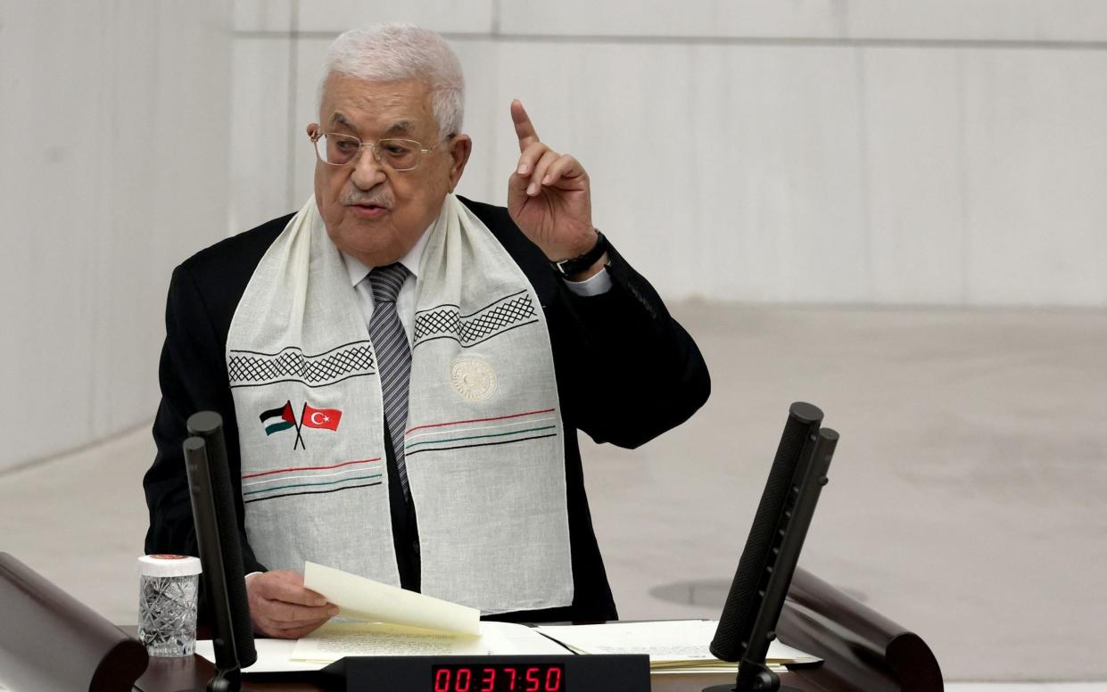 Mahmud Abbas, the Palestinian Authority President