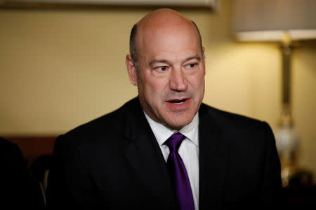 Director of the National Economic Council Gary Cohn speaks during an event to introduce the Republican tax reform plan at the U.S. Capitol in Washington, U.S., November 9, 2017. REUTERS/Aaron P. Bernstein