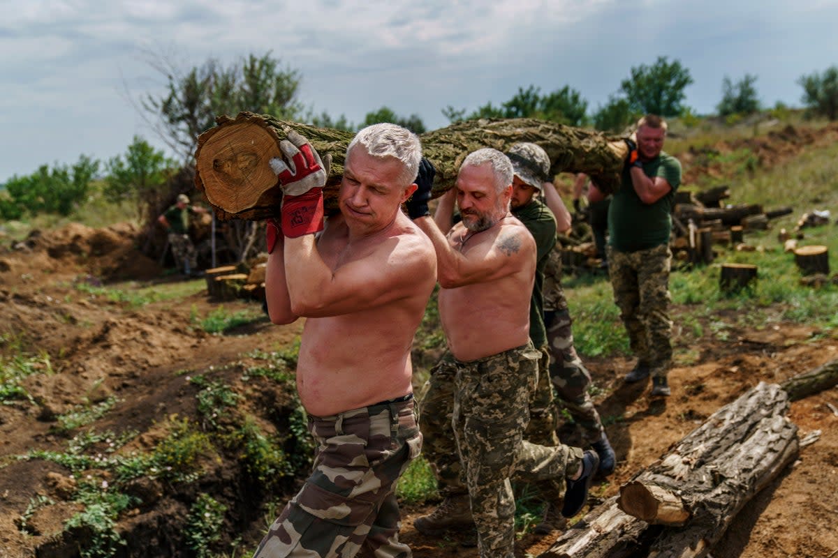 Russia Ukraine War Sloviansk (Copyright 2022 The Associated Press. All rights reserved.)