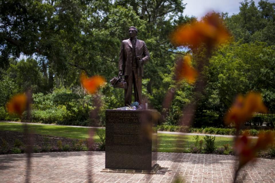 <div class="inline-image__caption"><p>Denmark Vesey monument in Hampton Park in Charleston, South Carolina.</p></div> <div class="inline-image__credit">The Washington Post/Getty</div>