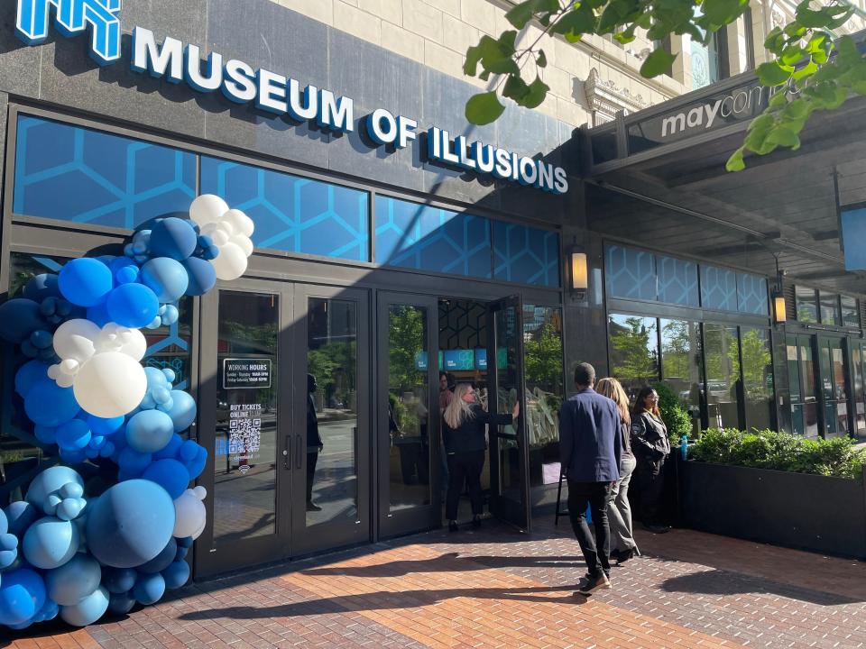 The Museum of Illusions Cleveland is located just off Public Square.