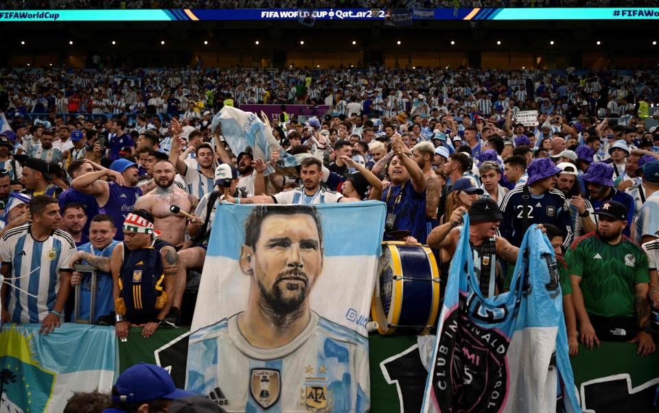 Argentina fans - Juan Mabromata/AFP